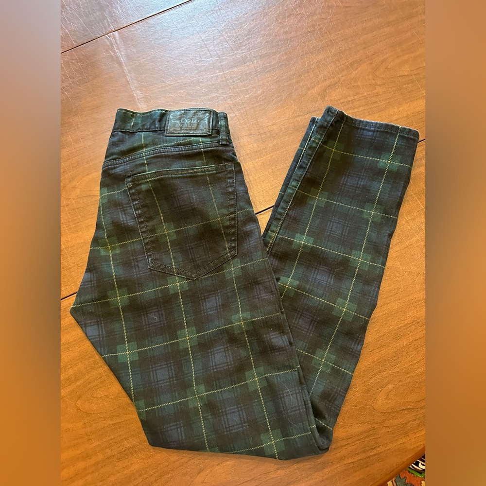Men’s Polo Tartan Plaid Pants